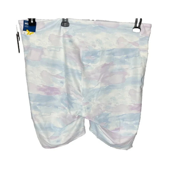 Old Navy + 4X Pixy Dust Print Pockets Elastic Waist Pull-On Active Bike Shorts - Picture 3 of 5